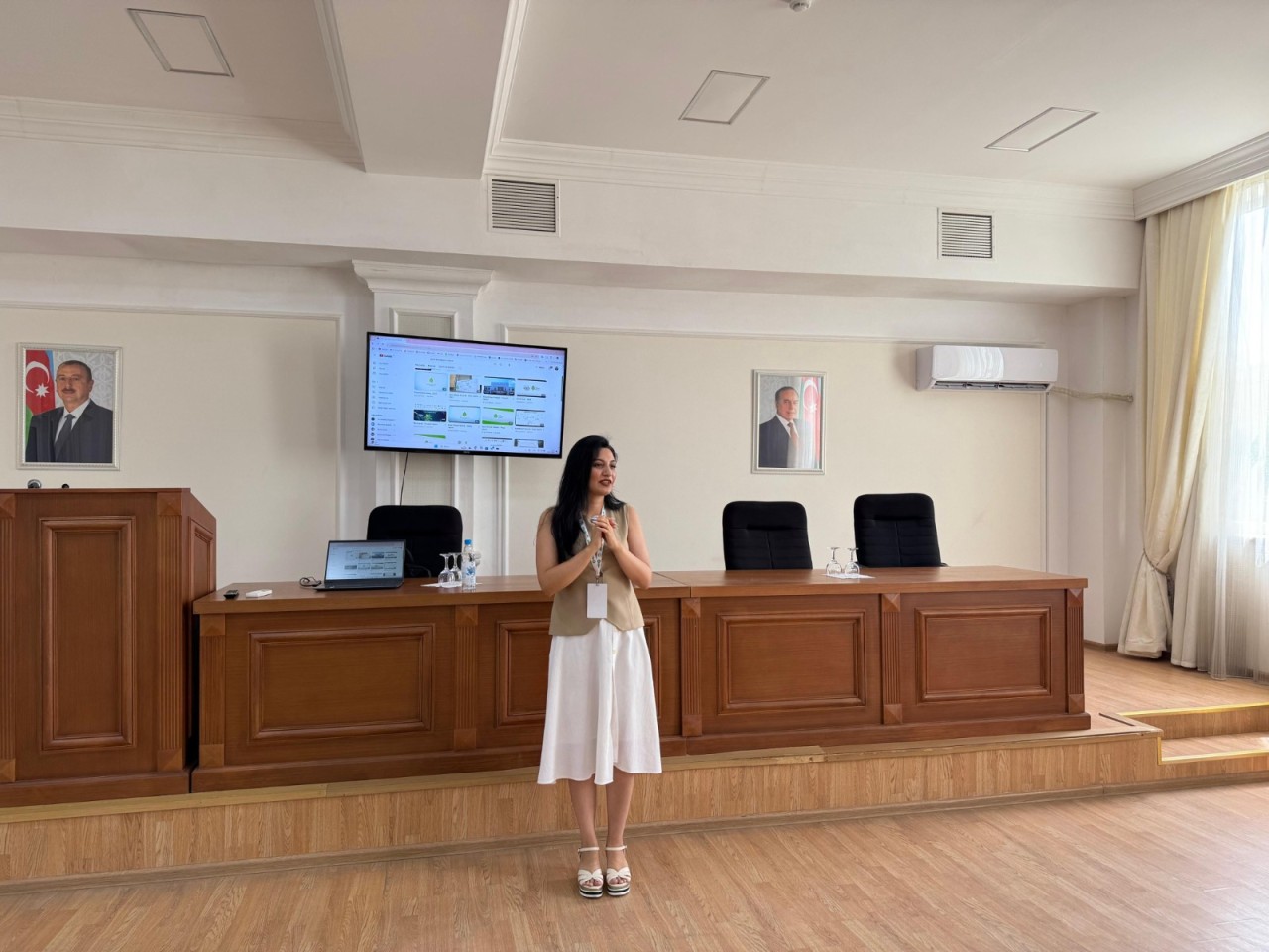 ADAU-da yay məktəbinin ilk günü uğurla yekunlaşdı - FOTOLAR